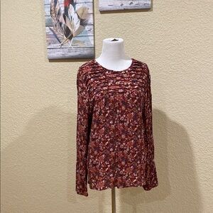 Mason and Belle Floral Long Sleeve Top